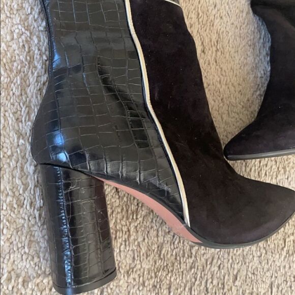 Leather over the knee boots - Picture 6 of 13